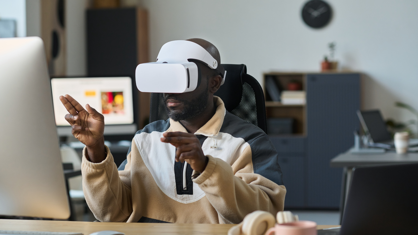 Presentacion inmersiva en metaverso arquitectonico