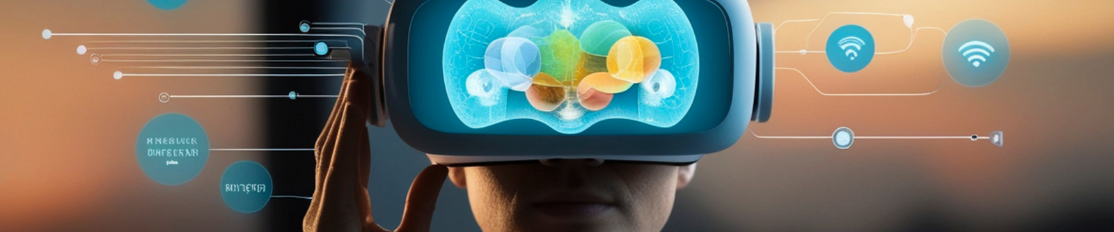 Banner del metaverso arquitectonico